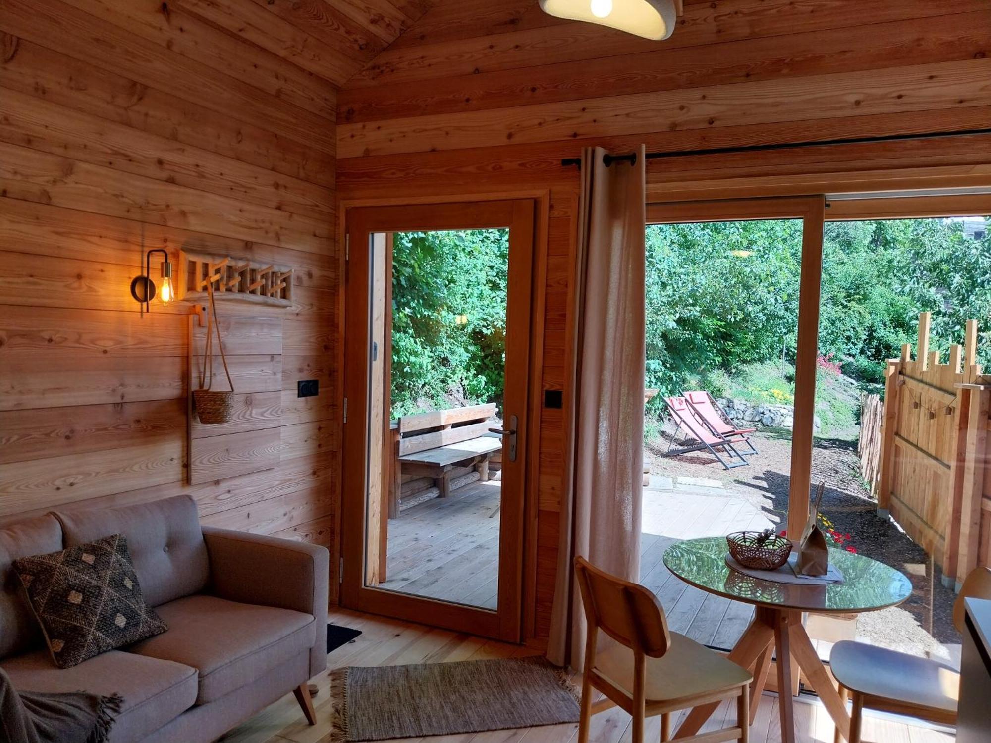 Petit Chalet Neuf Independant 2 Pers "La Cabane De Jean " ブリアンソン エクステリア 写真