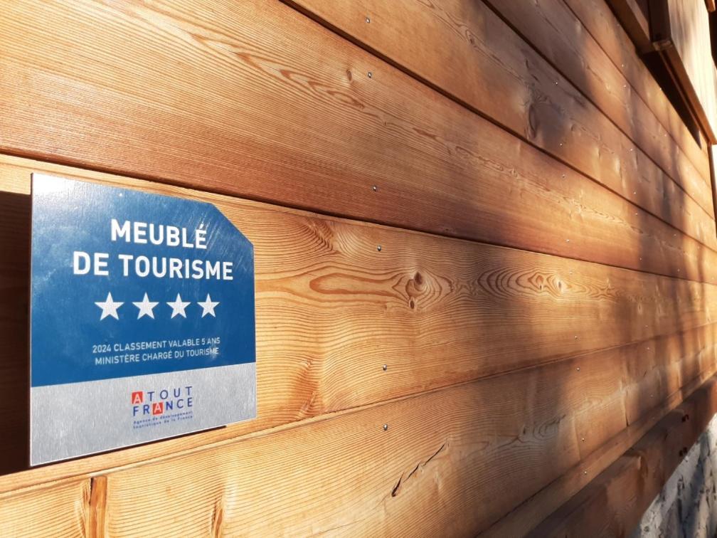 Petit Chalet Neuf Independant 2 Pers "La Cabane De Jean " ブリアンソン エクステリア 写真