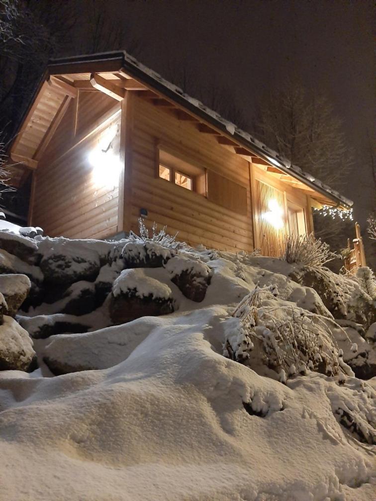 Petit Chalet Neuf Independant 2 Pers "La Cabane De Jean " ブリアンソン エクステリア 写真