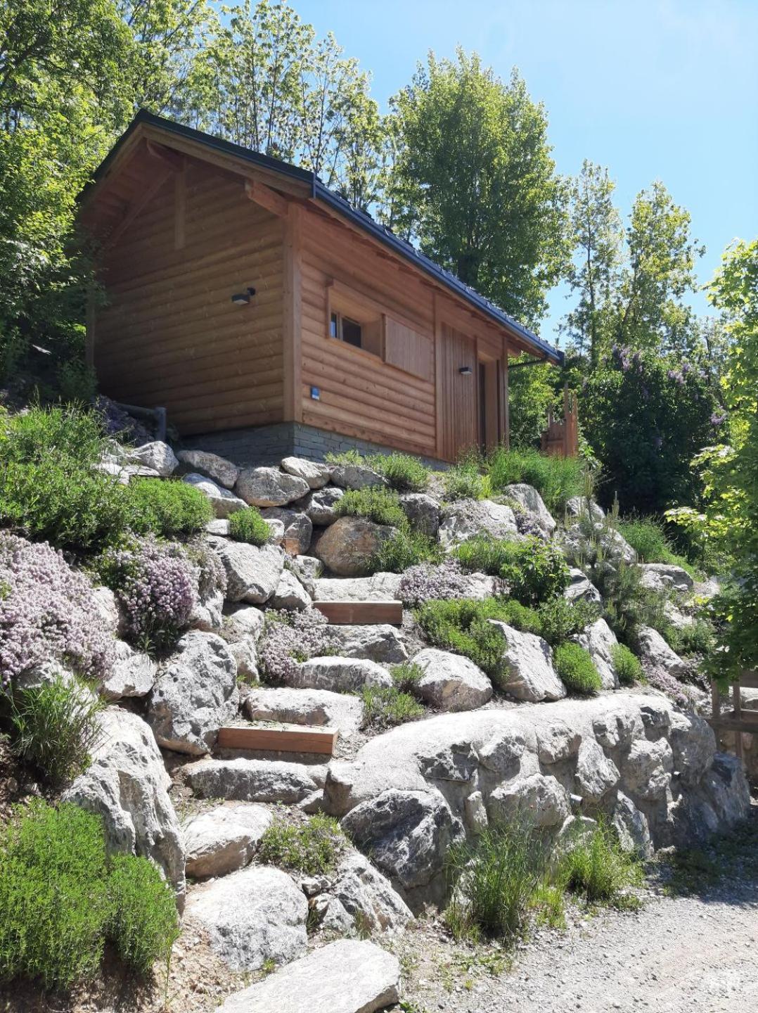 Petit Chalet Neuf Independant 2 Pers "La Cabane De Jean " ブリアンソン エクステリア 写真