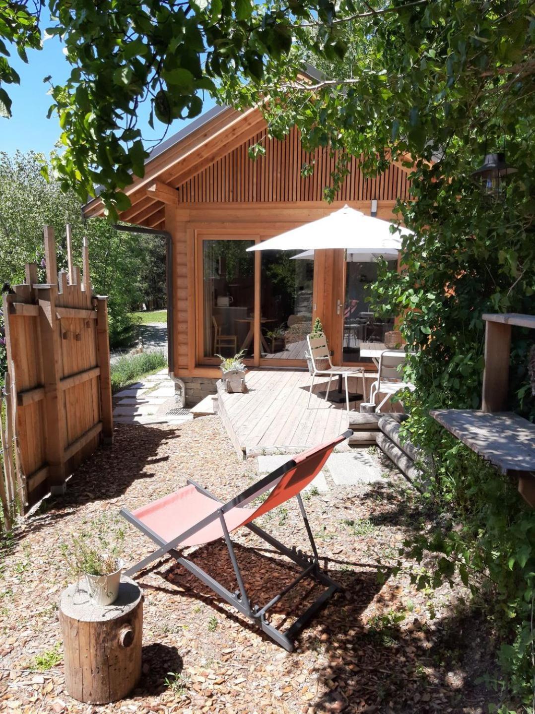 Petit Chalet Neuf Independant 2 Pers "La Cabane De Jean " ブリアンソン エクステリア 写真