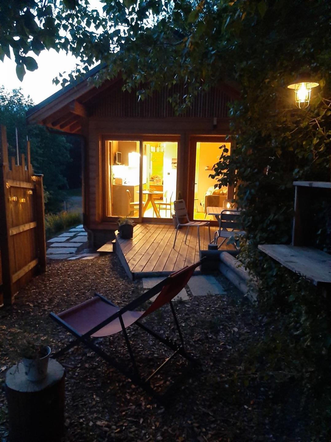 Petit Chalet Neuf Independant 2 Pers "La Cabane De Jean " ブリアンソン エクステリア 写真